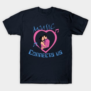 music connects us T-Shirt